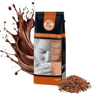 Satro Instant Chocolate Powder 08 – 1Kg of premium chocolate powder for coffee machine