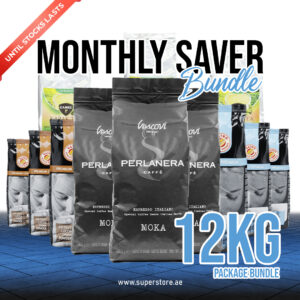 Monthly Saver Bundle – 12KG Festive Pack - Coffee Beans, Topping Karak Tea and Choco Powder