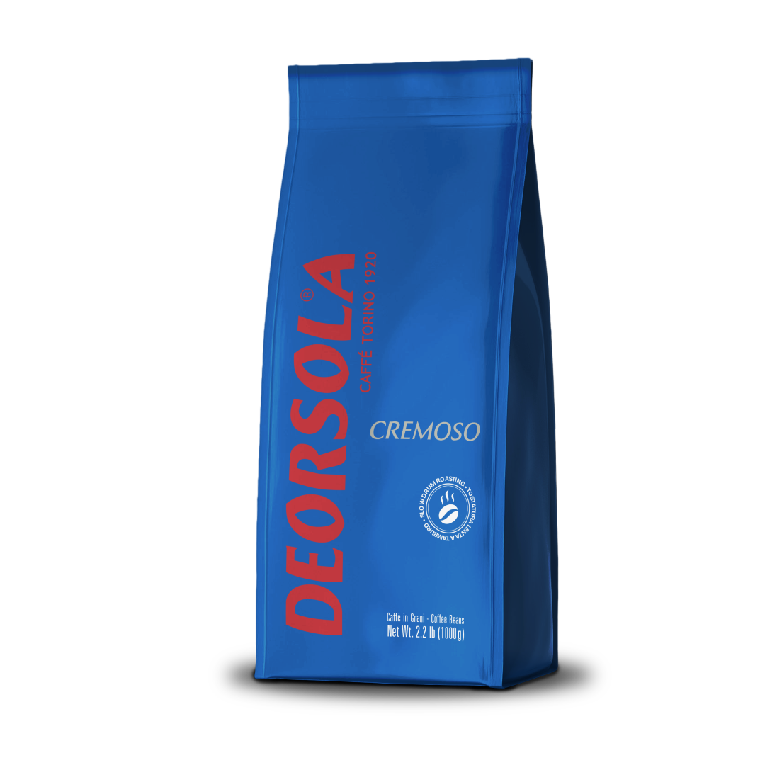 DEORSOLA Cremoso – 100% Arabica – Coffee Beans 1 Kg | Made in Italy